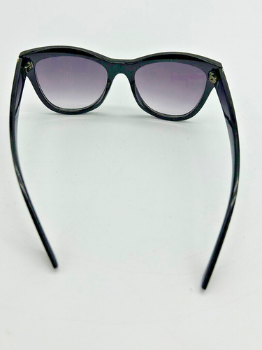 Oscar by Oscar De La Renta Women's Black Round Cat Eye Sunglasses OSS1328CE 001 - Picture 6 of 12