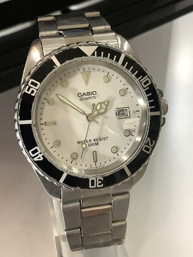 CASIO MTD 1003 Mod. 1332 " STAINLES STEEL " STEEL - WORKING - - Picture 3 of 7