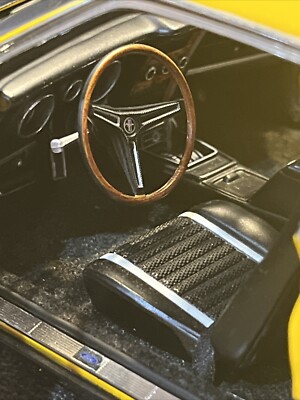 AUTOart Millennium, Ford Mustang Mach I, Yellow, 1:18 Scale AUTOart Millennium, Ford Mustang Mach I, Yellow, 1:18 Scale