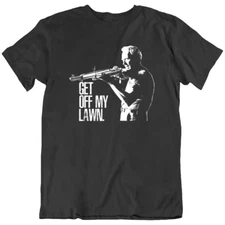 Get Off My Lawn Clint Eastwood Gran Torino Movie Funny T-Shirt Tee Gift New
