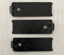 25 PACK / STAINLESS STEEL SPORTER RIFLE MAGAZINE FLOOR PLATE