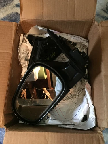 Rare OEM Honda Donnelly 1990-1993 Honda Accord Driver's Side Mirror Black