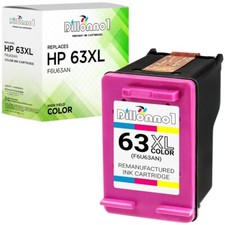 1PK For HP 63XL Color Ink Cartridge HP Deskjet 1112 2130 3630 3632 3634