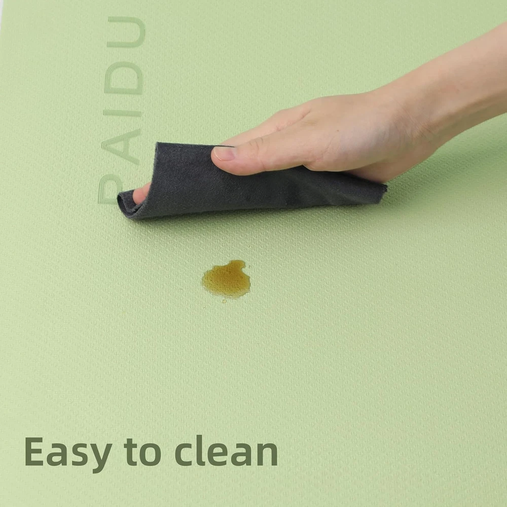 Non-Slip Extra Thick Anti-Tear Professional POE Yoga Mat with High Resiliency