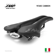 Selle SMP VT20C CARBON Saddle : VELVET TOUCH BLACK - MADE IN iTALY! 