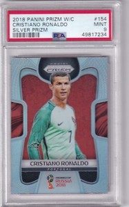Cristiano Ronaldo 2018 Prizm World Cup #154 Silver Price