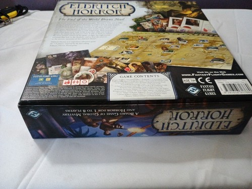 Pre-owned Eldritch Horror Board Game Fantasy Flight 100% COMPLETE Arkham Horror - Picture 3 of 14