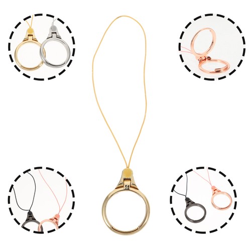 4 Pcs Mobile Phone Lanyard Stand Wrist Straps for Security Charm - 第 5/12 張圖片