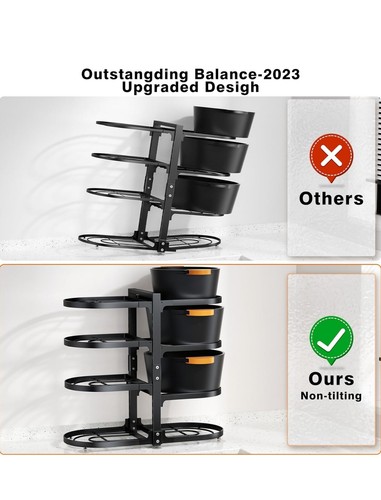 Mega Clearence Sale Half Save 6Tier, Pot and Pan Organizer for Cabinet, Pan O... - Picture 6 of 6
