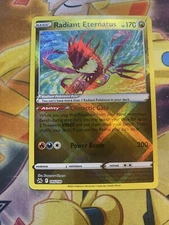 Radiant Eternatus 105/159 Shiny Ultra Rare Crown Zenith Pokemon TCG Near Mint