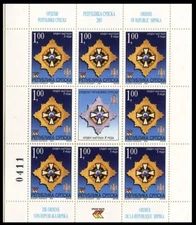 Z_277 2003 Serbia Srpska orders SHEET MNH Combined payments&shipping