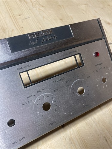 Revox A77 ? Tape Recorder Front Panel With Flap - REV 32