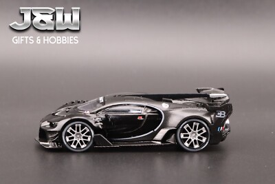 ブガッティ・ビジョン・グランツーリスモ(ブラック) チェイスカー CHASE CAR 1/64 Mini GT Bugatti Vision Gran Turismo VGT