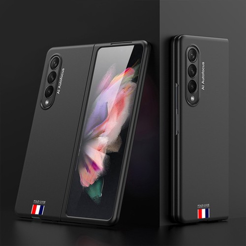 Custodia rigida smerigliata per Samsung Galaxy Z Fold 3 antiurto - Foto 17 di 21
