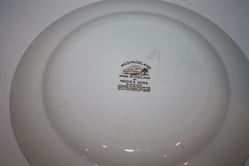 WOOD AND SONS WESTMORLAND 4 PIECE PLACE SETTING PLATE CUP SAUCER MINT VINTAGE - Picture 5 of 7
