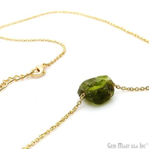 Grober Edelstein gebohrte schaumfreie Verbinder mit kostenloser 18 Zoll vergoldeter Kette - Bild 67 von 69