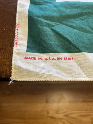 Red Man Chewing Tobacco (Willy)  Bandana Made In USA Poly Cotton Advertisement - Picture 6 of 24