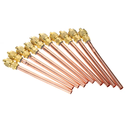 10pcs Air Conditioner Spare Part Copper Tube Access Monodirectional Check
