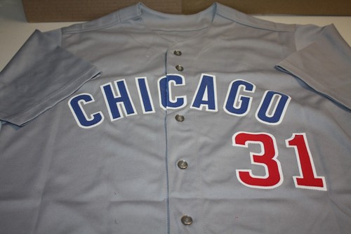 CHICAGO CUBS FERGUSON JENKINS #31 SIGNED CUSTOM ROAD JERSEY HOF 1991 JSA WIT! - 第 3/3 張圖片