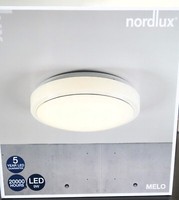 Nordlux Melo Led Deckenleuchte 9W Kunststoff 28Cm Warmweiß 3000K Deckenlampe