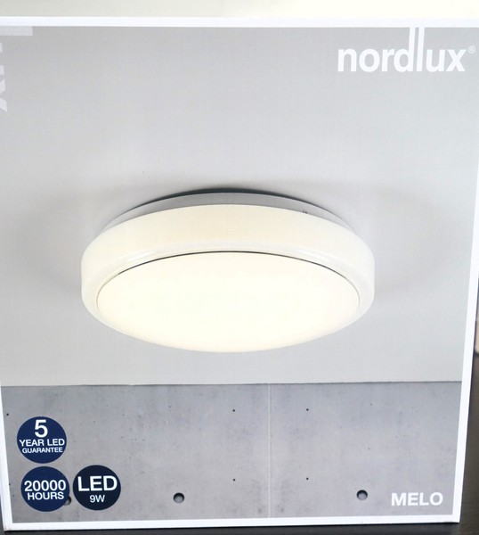 Nordlux Melo Led Deckenleuchte 9W Kunststoff 28Cm Warmweiß 3000K Deckenlampe-image