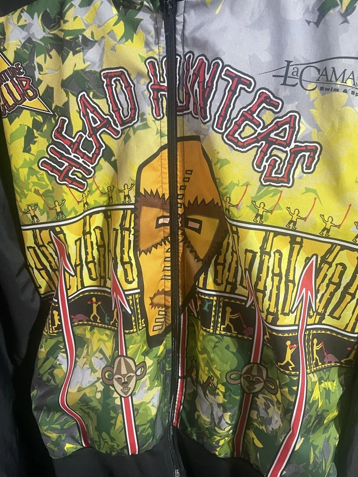 (V) Sugoi мужчин велоспорт джерси длинным рукавом головы охотников La camas плавать и спорт sz L - Изображение 3 из 4