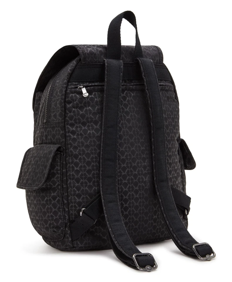 kipling Basic Plus City Pack Backpack L Rucksack Rucksack Signature Emb schwarz - Bild 3 von 3