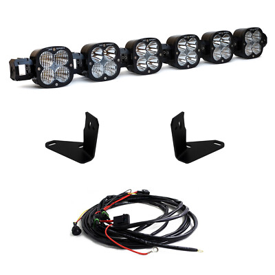 Baja Designs Light Bar Kit W/ Toggle For 2021+ Ford Bronco With Steel Bumper