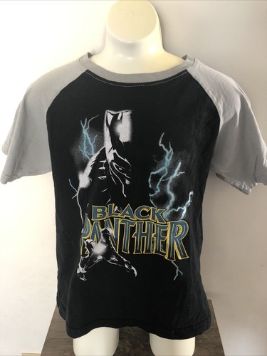 Black Panther Graphic Youth Short Sleeve T Shirt size 8