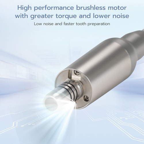 Micro motor eléctrico sin escobillas LED dental/pieza de mano contra ángulo creciente 1:5 - Imagen 8 de 37