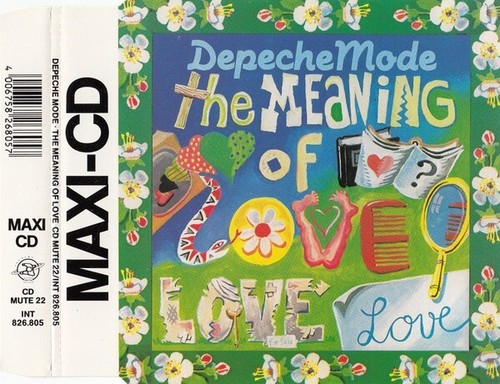 Depeche Mode – The Meaning Of Love 3-Trk German CD Single 1988