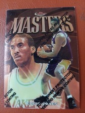 Eddie Jones 1997-98 Topps Finest #67 Masters Base Set  With coating
