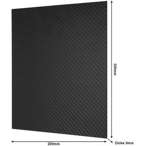 Carbon Fiber Plate Panel Sheet Board 3K Glossy Thick 0.5mm 1mm 1.5mm 2mm 3mm UK - Picture 16 of 17