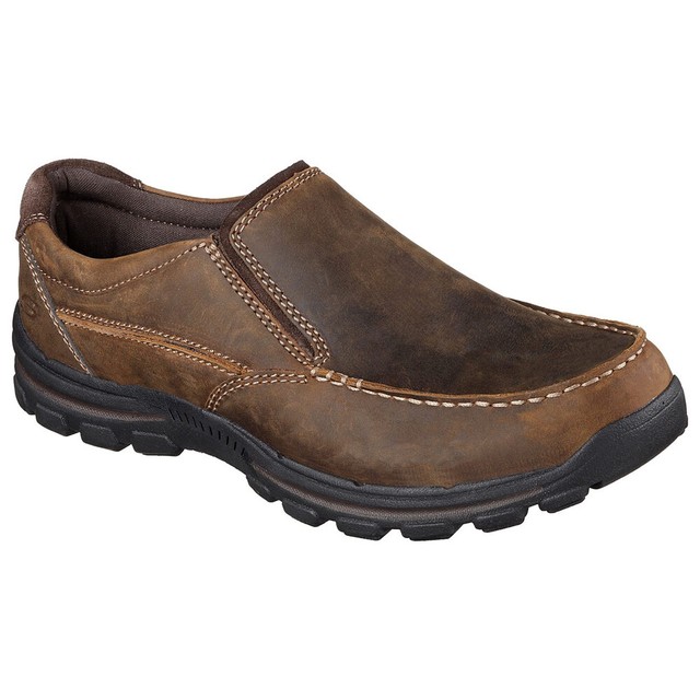 skechers mens leather shoes