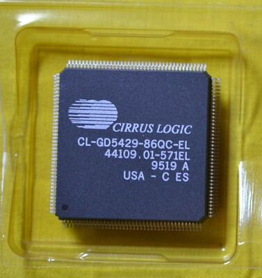 CIRRUS LOGIC CL-GD5429-86QC-EL ES ENGINEERING SAMPLE RARE VGA GPU NOS