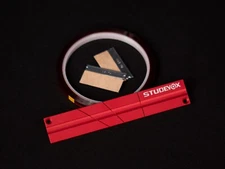 1X STUDEVOX 1/4" Red Tape Universal Splicing Block + Hold Tape Repair Kit Set