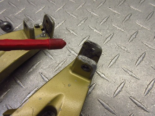 2014 13-20 Honda CBR600 CBR600RR 600 CBR Rear Passenger Foot Peg Rest Bracket - Picture 3 of 8