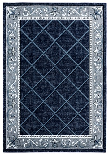 2x3 United Weavers Blue Geometric Diamonds 2050 10964 - Aprx 1' 10" x 2' 8"