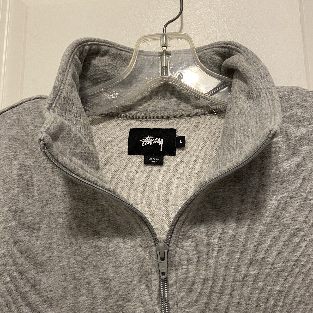 Stussy International 1/4 Zip Pullover Jacket / Sweatshirt Stussy International 1/4 Zip Pullover Jacket / Sweatshirt
