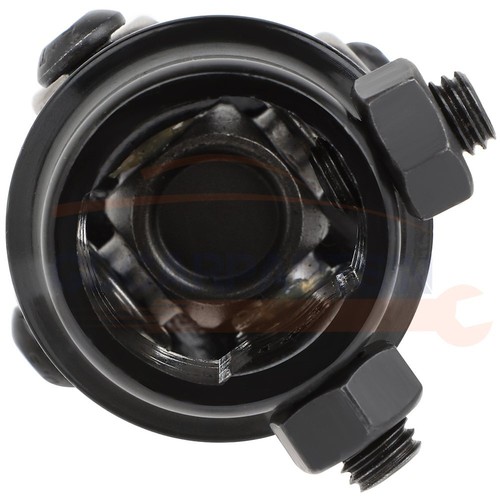 1x U-Joint Shaft Single Universal Steering Black 3/4 Inch Round X 1 Inch DD - Picture 13 of 13
