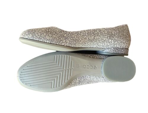 Scarpe piatte da donna Ecco Anine balletto taglia 10-10,5 US 41 EU grigio argento - Foto 4 di 9