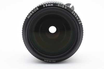 Nikon Nikkor 28MM 1:3.5 F3.5 Lens 2410304 | eBay