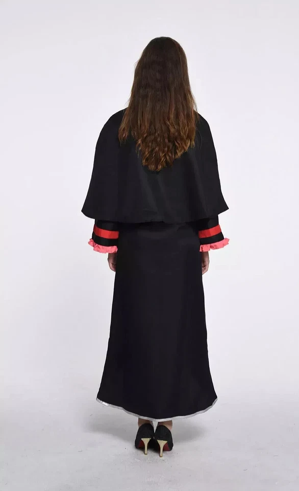 Re: Zero Kara Hajimeru Isekai Seikatsu Bruja Culto Bruja Manto Uniforme Disfraz Foto 4 de 4