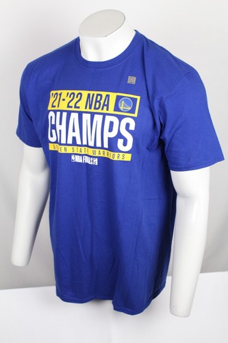T-shirt Homme Golden State Warriors Championship 2022 Finales NBA Noms Bleu
