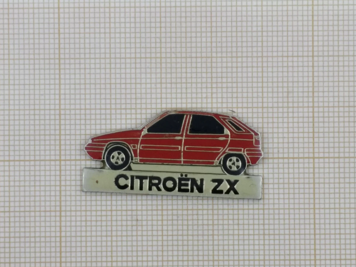 Pin s Citro n ZX rouge. eBay