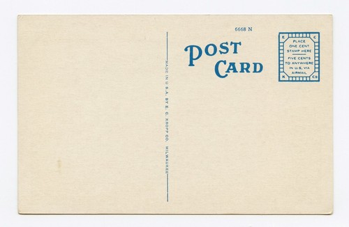 Womans Department Club, Shreveport, LA Farbpostkarte - Bild 2 von 2