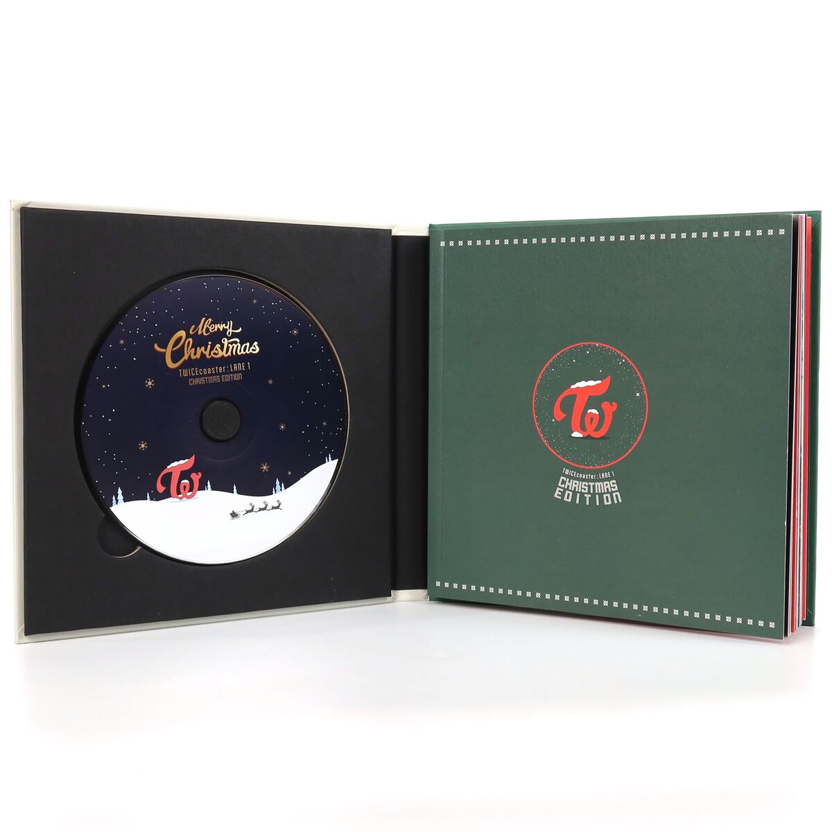 Twice Twicecoaster: Lane 1 Christmas Edition CD Album Jihyo Twice Twicecoaster: Lane 1 Christmas Edition CD Album Jihyo