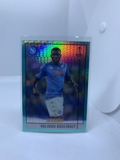 2020-21 Topps Merlin Chrome UEFA #63 Kalidou Koulibaly Aqua Prism Refractor