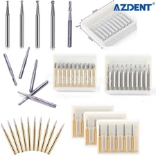 Dental Tungsten Carbide FG Burs Kit Trimming  Finishing For High Speed Handpiece