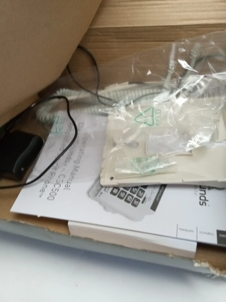 TELÉFONO Espíritu Amplificado FL-CSC500 SONIDOS TRANSPARENTES Luz FUERTE E INTERMITENTE Foto 3 de 4